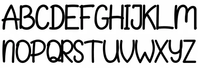 SNOOPOD Bold Fuentes MINÚSCULAS