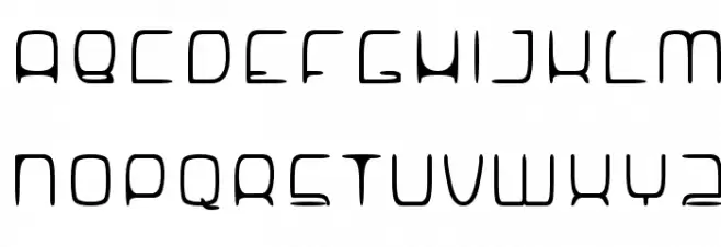 SNORG_002 字体 大写