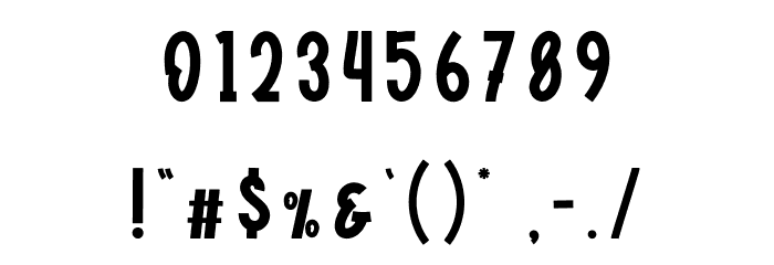 SNOW SEASON Font OTHER CHARS