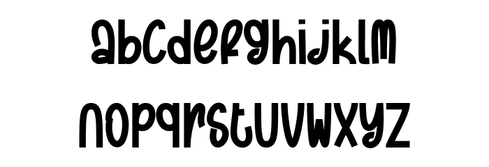 SNOW SEASON Font LOWERCASE
