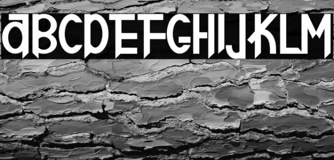 SNOW WOMAN Font examples