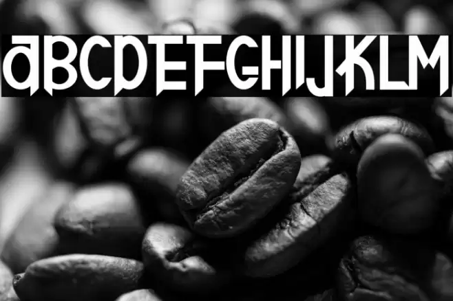 SNOW WOMAN Font examples