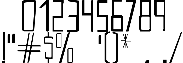 SNOW Font OTHER CHARS