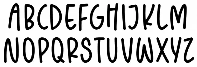 SNOWBREAK Font LOWERCASE