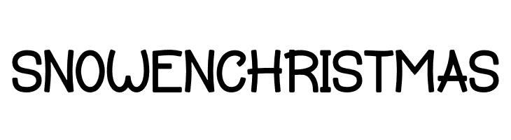 SNOWEN CHRISTMAS font caratteri gratis