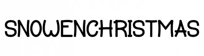 SNOWEN CHRISTMAS नि: शुल्क फ़ॉन्ट्स डाउनलोड