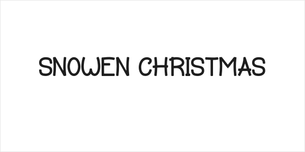 SNOWEN CHRISTMAS Logo