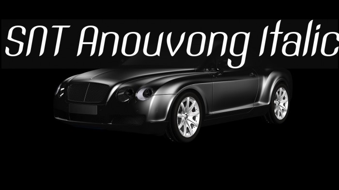 SNT Anouvong Italic Example 3