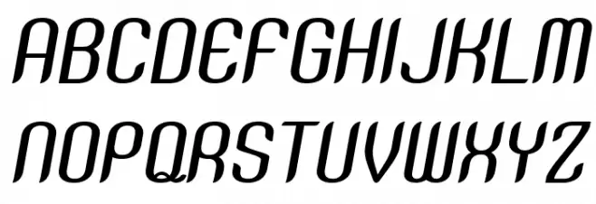 SNT Anouvong Medium Italic Font Litere mari