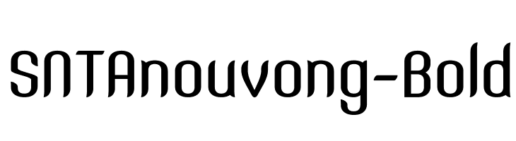 SNTAnouvong-Bold  Descarca Fonturi Gratis