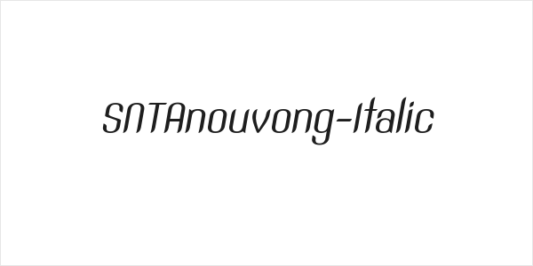 SNTAnouvong-Italic Logo