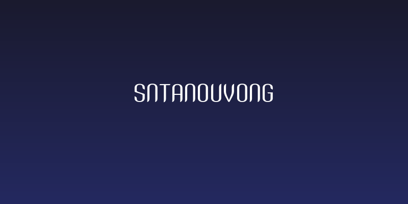 SNTAnouvong Social Header