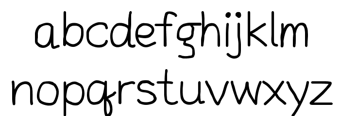 SNTSMouseLaakTP Font LOWERCASE