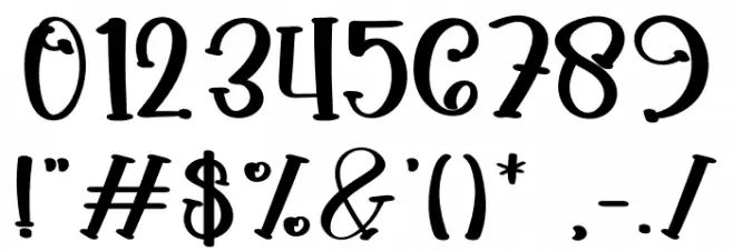 Snack Crispy Font OTHER CHARS