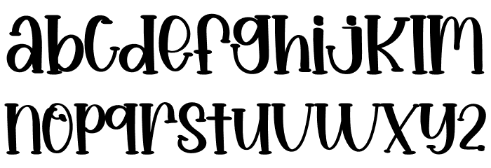 Snack Crispy Font LOWERCASE