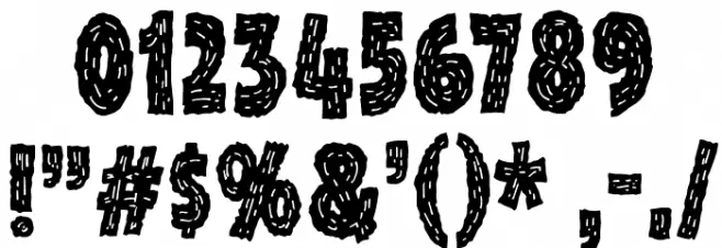 SnackPatrolDEMO Font OTHER CHARS