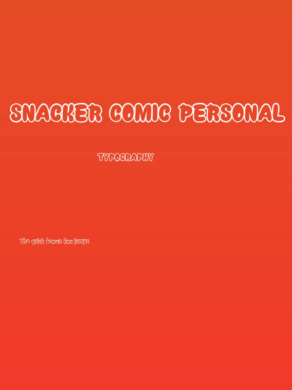 Snacker Comic Personal Use Only Poster