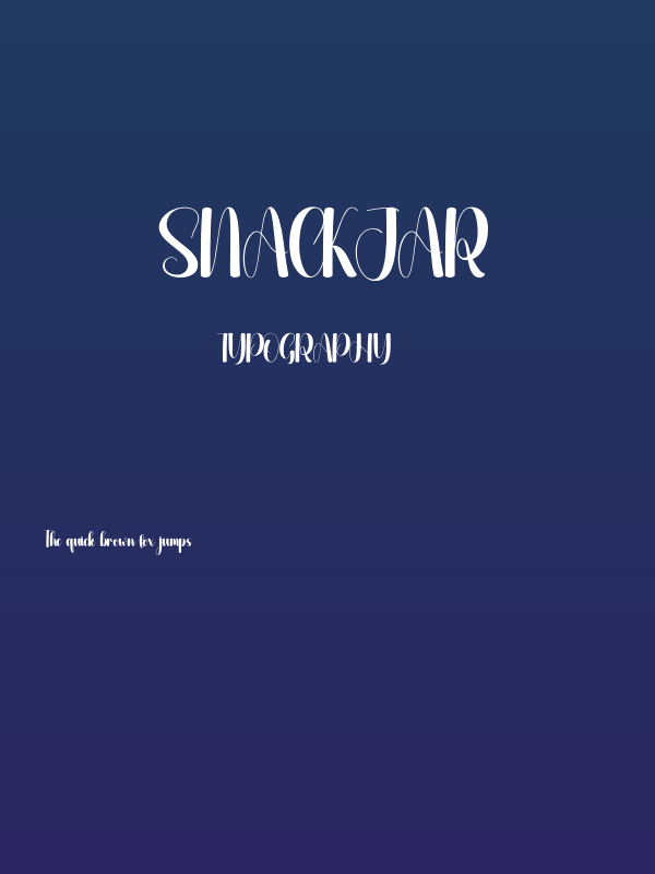 Snackjar Poster
