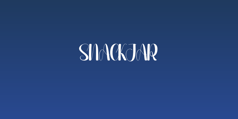Snackjar Social Header