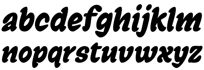SnackoTrial-Regular Font LOWERCASE