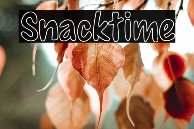Snacktime Example 1