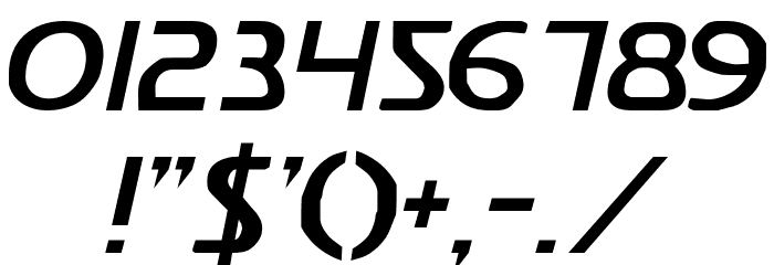 Snail Mail LDO Font OTHER CHARS