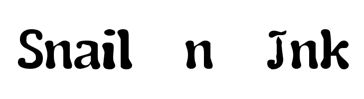 Snail  n  Ink  免费字体下载