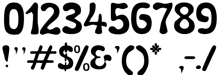 Snail n Ink Font OTHER CHARS