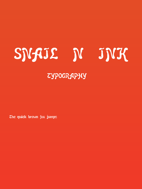 Snail  n  Ink Poster