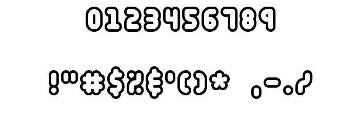 Snailets BRK Font OTHER CHARS