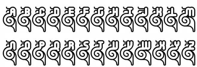 Snailets BRK Schriftart Groß