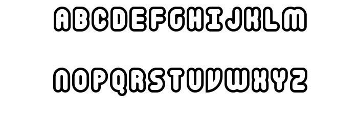Snailets BRK Font LOWERCASE