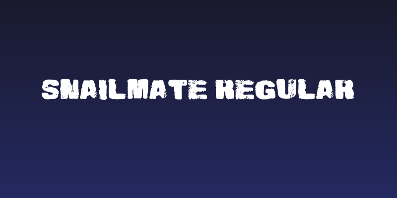 Snailmate Regular Social Header