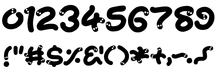 Snake Chan Font OTHER CHARS
