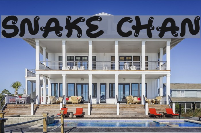 Snake Chan Font examples
