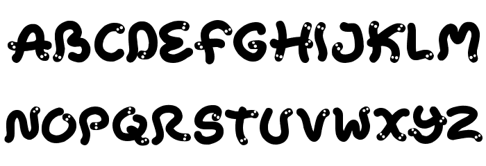 Snake Chan Font LOWERCASE