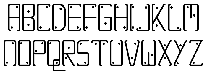 Snake Game Demo Font OTHER CHARS