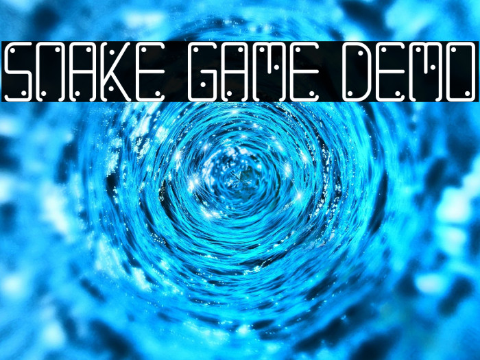 Snake Game Demo Example 1