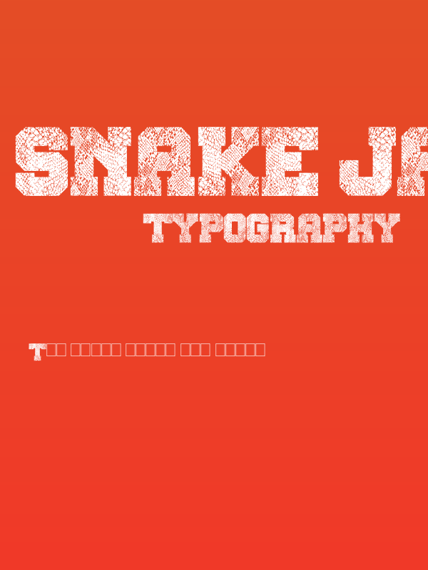 Snake Jacket Poster