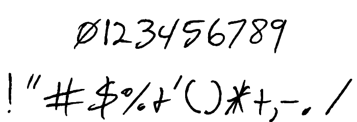 Snake Font OTHER CHARS