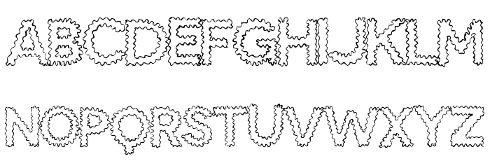 SnakeBite Font LOWERCASE