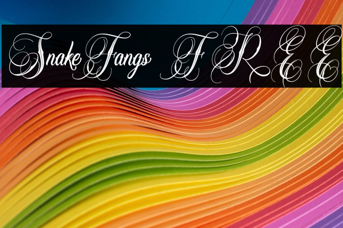 SnakeFangs FREE Example 1