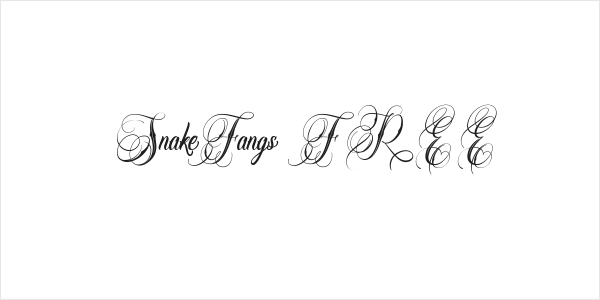 SnakeFangs FREE Logo