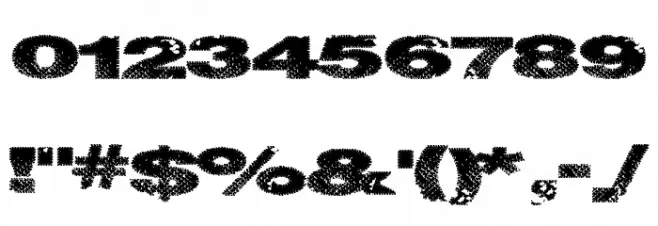 SnakeStitch Font OTHER CHARS