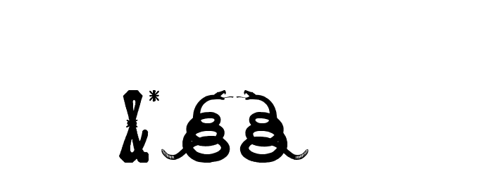 Snakebite Saloon Font OTHER CHARS