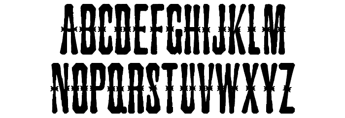 Snakebite Saloon Font LOWERCASE