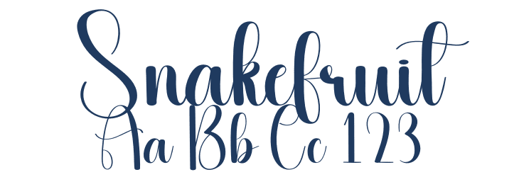 Snakefruit Font Preview