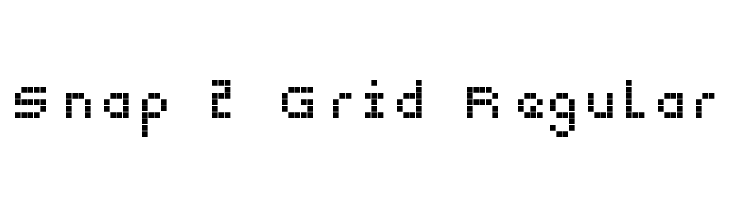 Snap 2 Grid Regular  baixar fontes gratis