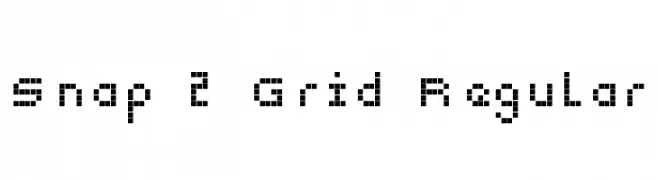 Snap 2 Grid Regular  baixar fontes gratis