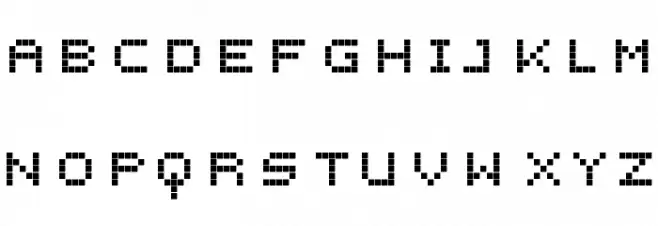 Snap 2 Grid Regular Schriftart Groß
